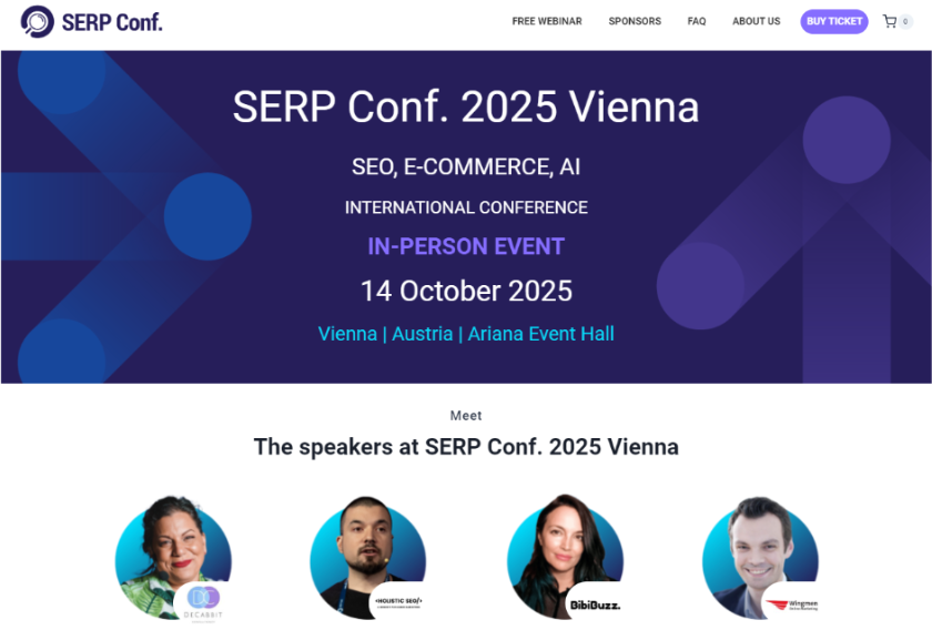 SERP Confrence Vienna